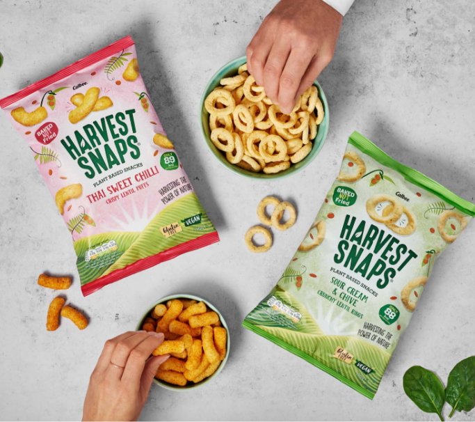 Harvest snaps snacks